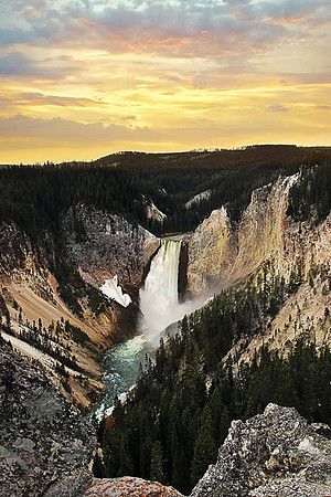 2020 Lower Yellowstone Falls